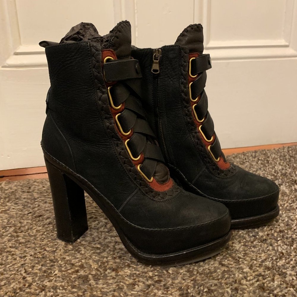 Show-stopper rag & bone Platform Heels Size 7